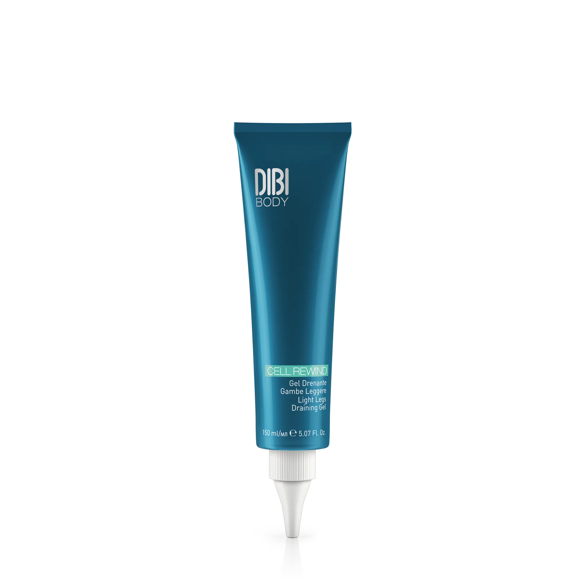 Envase del Gel Piernas Ligeras Cell Rewind de DIBI Milano