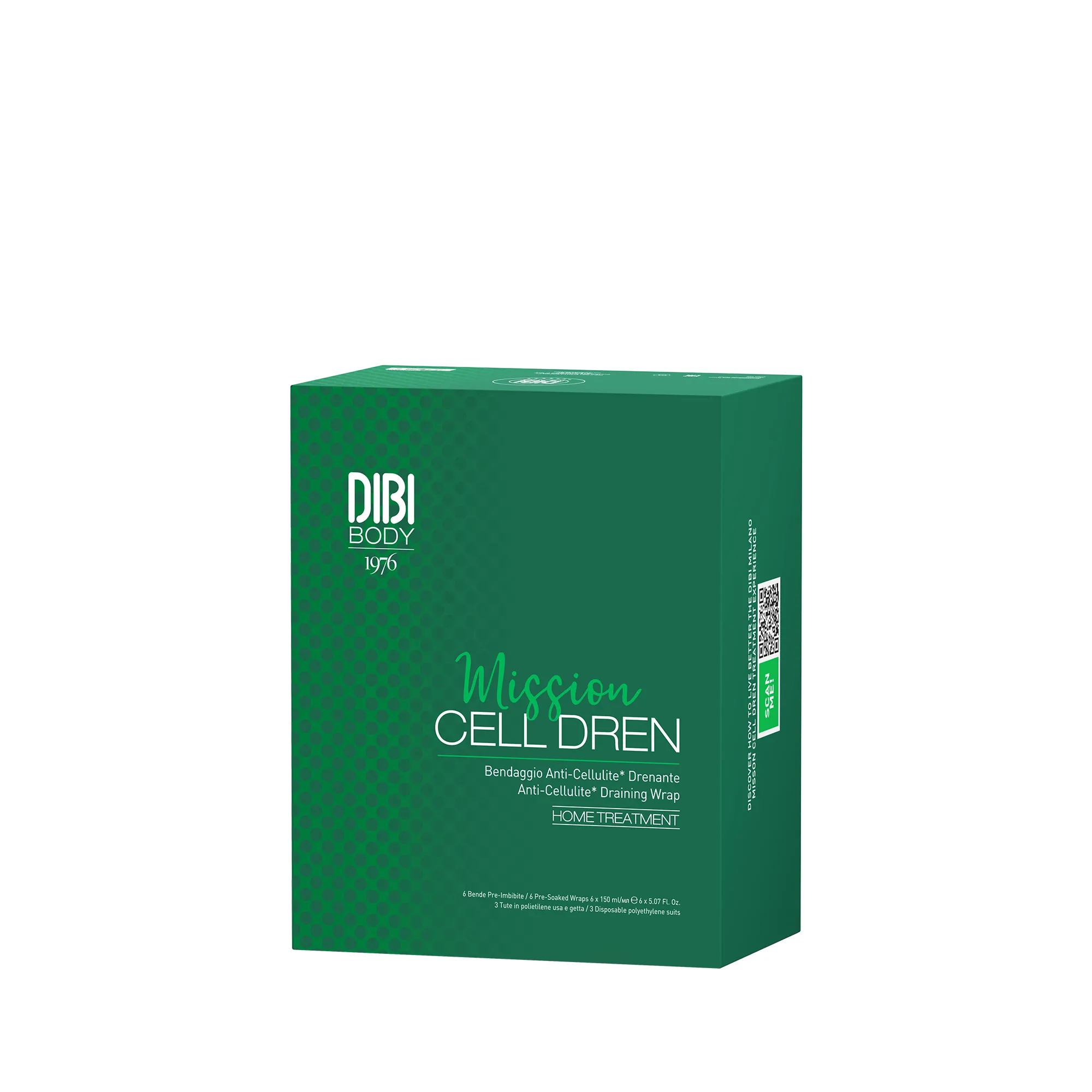 Envase del Vendaje Anticelulitis Mission Cell Dren de DIBI Milano