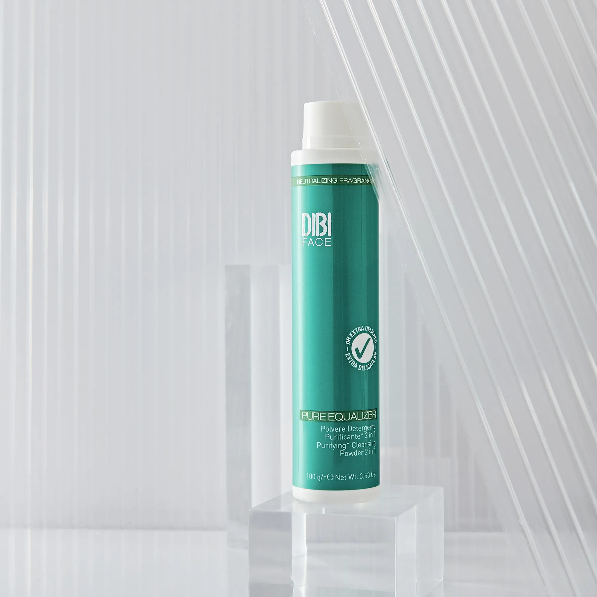 polvere detergente purificante per pulizia pori